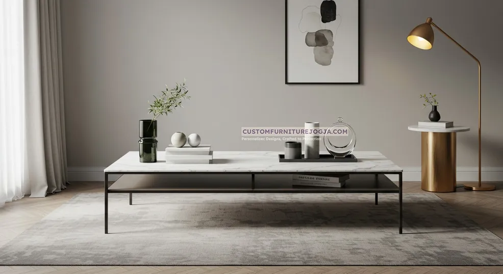 Jasa Pembuatan Meja Tamu Jogja